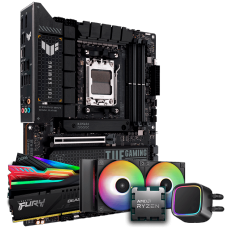 Kit Upgrade Ryzen 9 7950X + Placa Mãe Asus TUF Gaming X670E-PLUS + 32GB DDR5