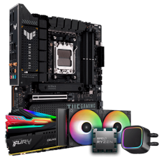 Kit Upgrade Ryzen 9 7950X + Placa Mãe Asus TUF Gaming X670E-Plus WiFi + 32GB DDR5
