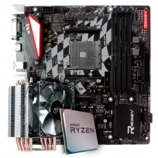 Kit Upgrade, AMD Ryzen 7 3800X, Biostar Racing X470GTQ, Cooler Deepcool Gammaxx