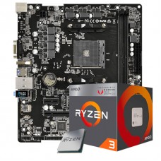 Kit Upgrade, AMD Ryzen 3 2200G, ASRock A320M-HD