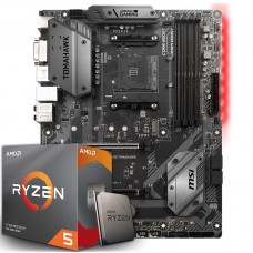 Kit Upgrade, AMD Ryzen 5 3600X, MSI B450 Tomahawk
