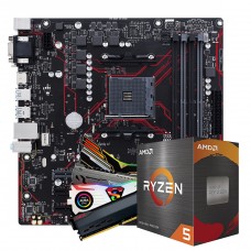 Kit Upgrade, AMD Ryzen 5 3600, Placa Mãe B450, Memória 16GB (2X8GB) DDR4
