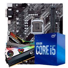 Kit Upgrade, Intel Core i5 10400, Asus Prime H410M-E, Memória 8GB DDR4 3000Mhz