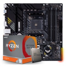 Kit Upgrade, AMD Ryzen 9 3900XT, Asus TUF Gaming B550M-Plus Wi-fi