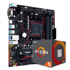 Kit Upgrade, AMD Ryzen 5 2600, Asus Prime B450M Gaming/BR