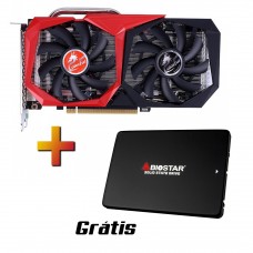 Placa de Vídeo Colorful GeForce GTX 1660 Super 6GB + Grátis: SSD Biostar S100 240GB