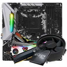 Kit Upgrade, AMD Ryzen 5 PRO 4650GE + Asus TUF GAMING B450M-PLUS II + 8GB DDR4 3000MHz