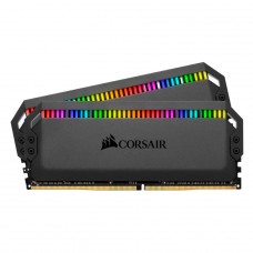 Memória DDR4 Corsair Dominator Platinum, RGB, 32GB (2x16GB), 3600MHz, Black, CMT32GX4M2Z3600C18