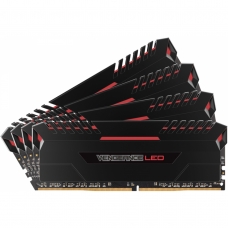 Memória DDR4 Corsair Vengeance LED 32GB (4x8GB) 3000MHz CMU32GX4M4C3000C15R 