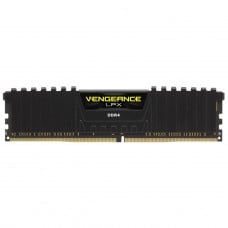 Memória DDR4 Corsair Vengeance LPX, 16GB, 3200MHz, Preto, CMK16GX4M1E3200C16