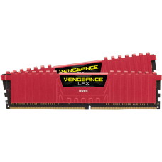 Memória DDR4 Corsair Vengeance LPX 16GB, Red(2x8GB) 3200MHz, CMK16GX4M2B3200C16R
