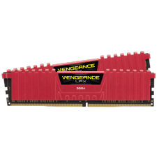 Memória DDR4 Corsair Vengeance LPX, 8GB (2X4GB) 2666MHz, Red, CMK8GX4M2A2666C16R