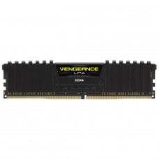 Memória DDR4 Corsair Vengeance LPX, 8GB, 3200MHz, Preto, CMK8GX4M1E3200C16