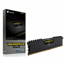 Memória DDR4 Corsair Vengeance LPX, 16GB 3000MHz, Black, CMK16GX4M1B3000C15
