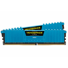 Memória DDR4 Corsair Vengeance LPX, 16GB (2x8GB) 3000MHz, Blue, CMK16GX4M2B3000C15B 