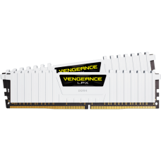 Memória DDR4 Corsair Vengeance LPX, 16GB (2x8GB) 3000MHz, White, CMK16GX4M2B3000C15W