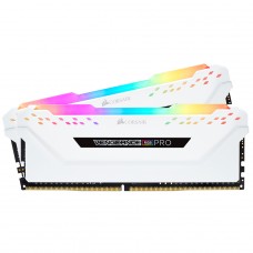 Memória DDR4 Corsair Vengeance RGB Pro, 32GB (2x16GB), 3600MHz, White, CMW32GX4M2D3600C18W