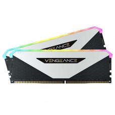 Memória DDR4 Corsair Vengeance RGB RT, 64GB (2x32GB), 3200MHz, White, CMN64GX4M2Z3200C16W