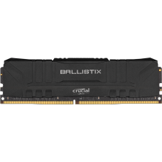 Memória DDR4 Crucial Ballistix, 8GB, 2666MHz, Black, BL8G26C16U4B