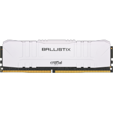 Memória DDR4 Crucial Ballistix, 8GB, 2666MHz, White, BL8G26C16U4W