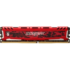 Memória DDR4 Crucial Ballistix Sport Lt, 16GB 3000MHz, Red, BLS16G4D30AESE