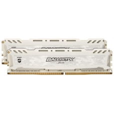 Memória DDR4 Crucial Ballistix Sport Lt, 16GB (2x8GB) 3200MHz, White, BLS2K8G4D32AESCK