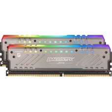 Memória DDR4 Crucial Ballistix Tactical Tracer RGB, 16GB (2x8) 3000MHz, Grey, BLT2K8G4D30BET4K