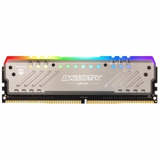 Memória DDR4 Crucial Ballistix Tactical Tracer RGB, 8GB 2666MHz, Grey, BLT8G4D26BFT4K