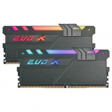 Memória DDR4 Geil EVO X II RGB SYNC 16GB (2x8GB) 3200MHz, GAEXSY416GB3200C16ADC