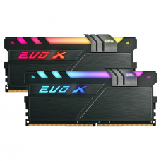 Memória DDR4 Geil EVO X II RGB Sync, 16GB (2x8GB), 3200MHz, GAEXSY416GB3200C16BDC