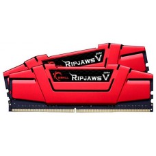 Memória DDR4 G.Skill Ripjaws V, 16GB (2x8GB) 3000MHz, Vermelho, F4-3000C16D-16GVRB