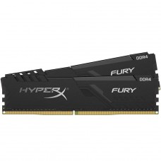Memória DDR4 Kingston HyperX Fury, 8GB (2x4GB) 2666MHz, Black, HX426C16FB3/4 x 2