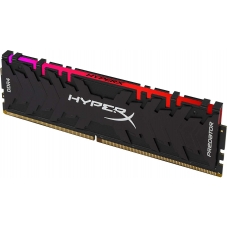 Memória DDR4 Kingston HyperX Predator RGB, 8GB 3000MHz, HX430C15PB3A/8