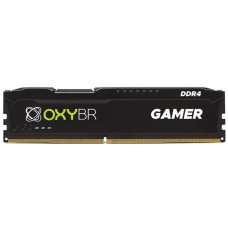 Memória DDR4 OxyBR Gamer, 8GB, 3200MHz, Preta