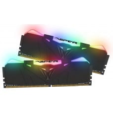 Memória DDR4 Patriot Viper RGB, 32GB (2x16GB) 3600MHz, Black, PVR432G360C8K