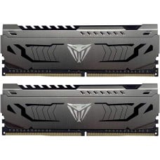 Memória DDR4 Patriot Viper Steel, 16GB (2x8GB) 3600MHz, Black, PVS416G360C7K