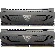 Memória DDR4 Patriot Viper Steel, 16GB (2x8GB) 3600MHz, Gray, PVS416G360C8K