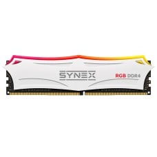 Memória DDR4 Synex, RGB, 8GB, 3200MHz, Branco