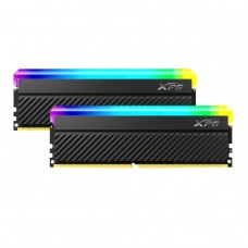 Memória DDR4 XPG Spectrix D45, RGB, 16GB (2X8GB), 3600MHz, Black, AX4U36008G18I-DCBKD45G