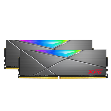 Memória DDR4 XPG Spectrix D50, 32GB (2x16GB), 3600Mhz, RGB, Gray, AX4U360016G18A-DT50