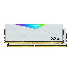 Memória DDR4 XPG Spectrix D50, 32GB (2x16GB), 4133Mhz, RGB, White, AX4U413316G19J-DW50