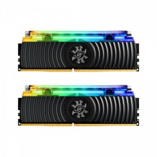 Memória DDR4 XPG Spectrix D80, 16GB (2x8GB), 3200Mhz, CL16, RGB, Black, AX4U320038G16A-DB80