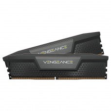 Memória DDR5 Corsair Vengeance, 32GB (2x16GB), 6600MHz, Preto, CMK32GX5M2X6600C32