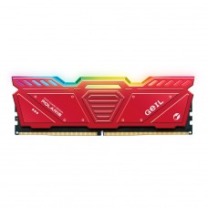 Memória DDR5 Geil Polaris RGB, 16GB 4800MHz, Red, GOSR516GB4800C40SC