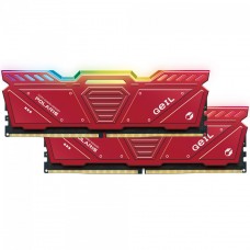 Memória DDR5 Geil Polaris RGB, 32GB (2x16GB), 5200MHz, Red, GOSR532GB5200C34ADC
