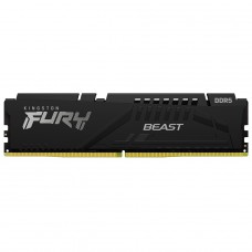 Memória DDR5 Kingston FURY Beast, 8GB, 6000MHz, EXPO, Black, KF560C30BBE-8