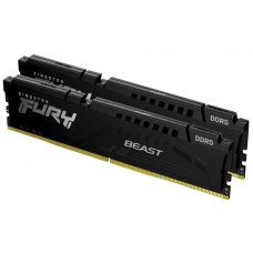 Memória DDR5 Kingston Fury Beast EXPO, 16GB (2x8GB), 5200Mhz, Black, KF552C36BBEK2-16