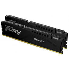 Memória DDR5 Kingston Fury Beast EXPO, 16GB (2x8GB), 6000Mhz, Black, KF560C36BBEK2-16