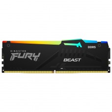 Memória DDR5 Kingston Fury Beast EXPO, RGB, 16GB, 6000Mhz, Black, KF560C30BBEA-16