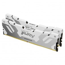 Memória DDR5 Kingston Fury Renegade, 32GB (2x16GB), 6000Mhz, White, KF560C32RWK2-32